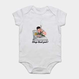 SLAP THAT POT Baby Bodysuit